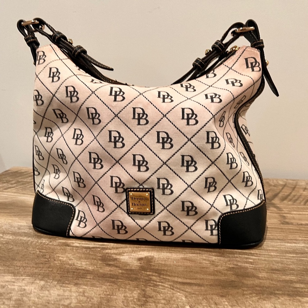 Black and White Dooney & Bourke Bag